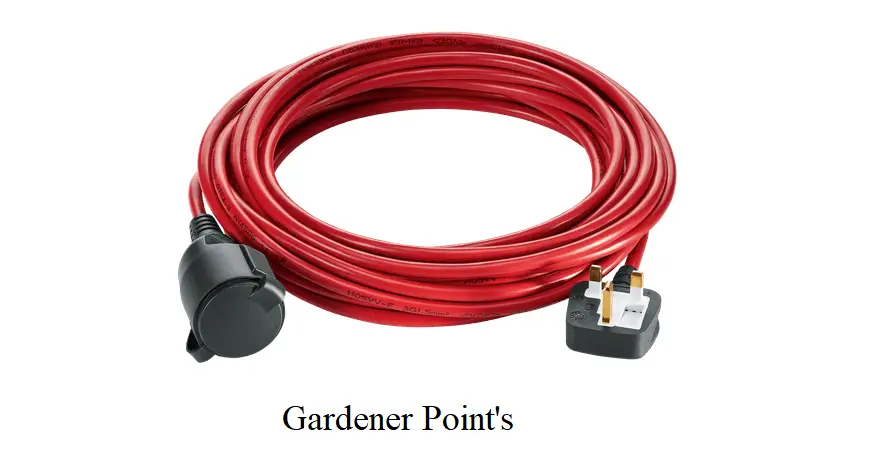 extension lead for lawn mower