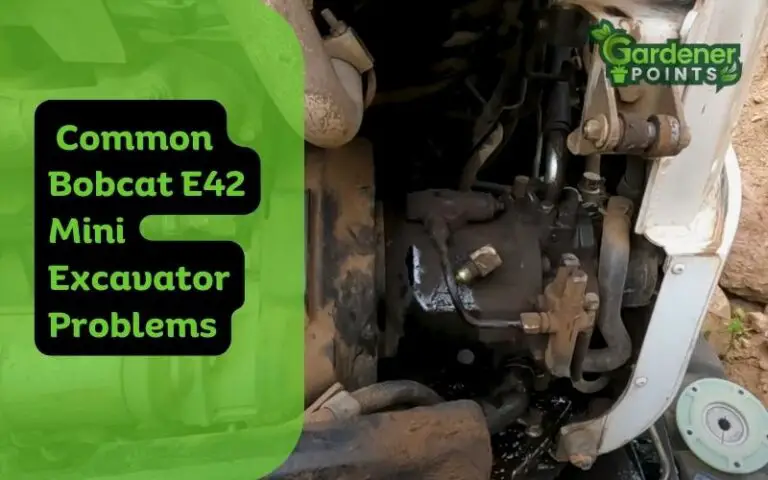 How to Fix Common Bobcat E42 Mini Excavator Problems?