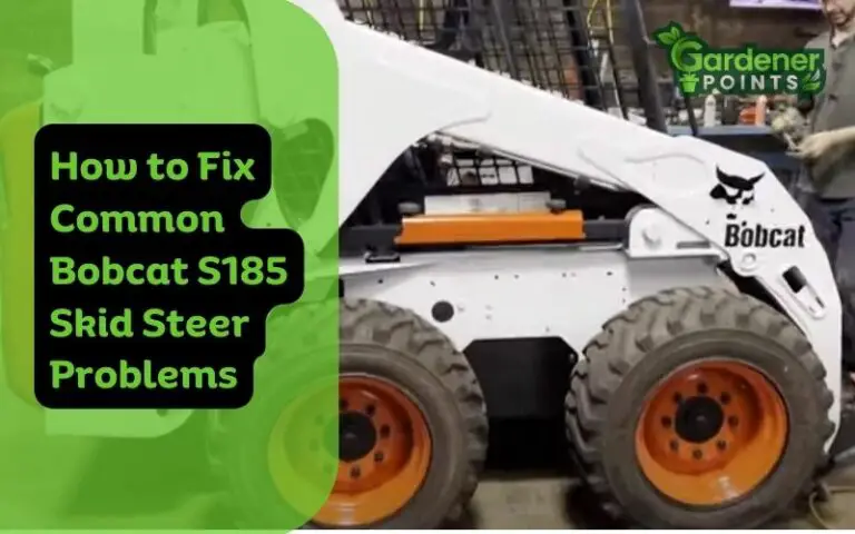 How to Fix Common Bobcat S185 Skid Steer Problems?