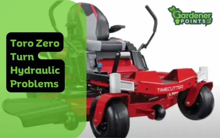 How to Troubleshoot Toro Zero Turn Hydraulic Problems?