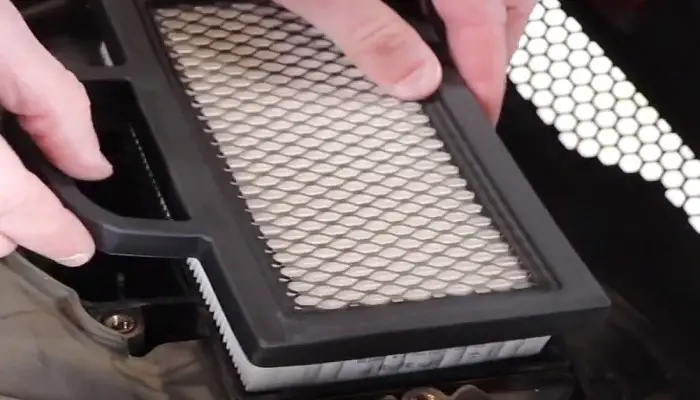 Clean or Replace the air filter