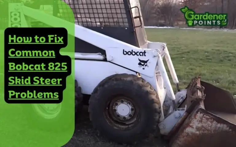 How to Fix Common Bobcat 825 Skid Steer Problems?